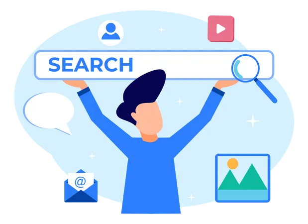 Optimización SEO  Ilustración