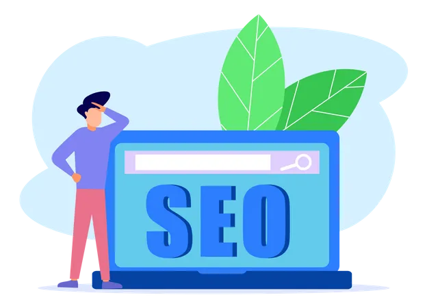 Optimización SEO  Ilustración