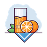 orange-juice illustration