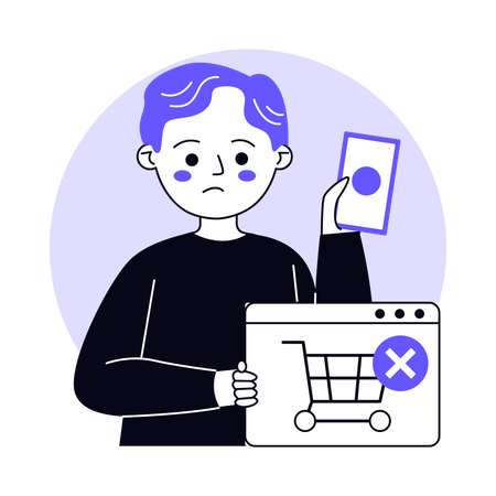 Order Cancelled  Illustration