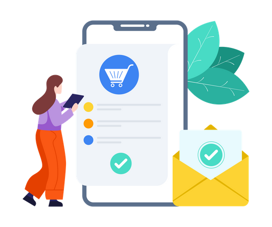 Order Confirmation  Illustration