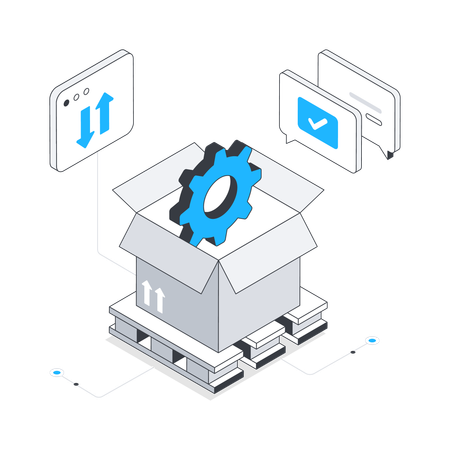 Order Processing  Illustration