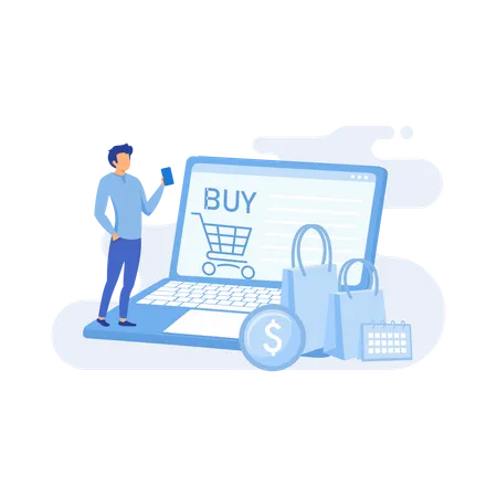 Order processing Inventory management  Illustration