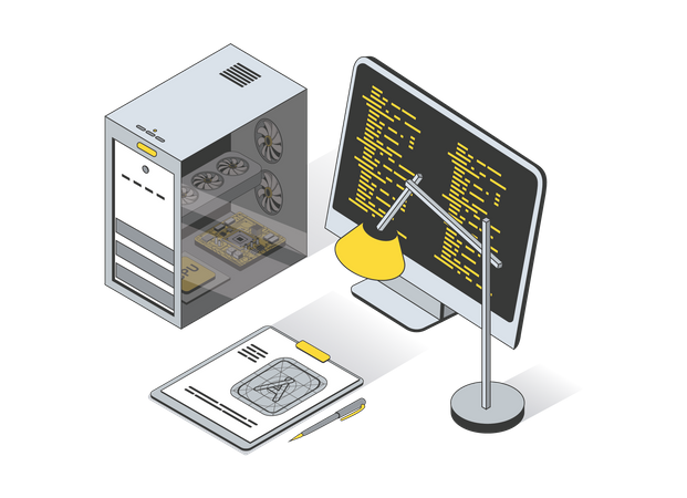 Ordinateur Illustration