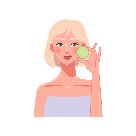 Organic Skincare  Illustration