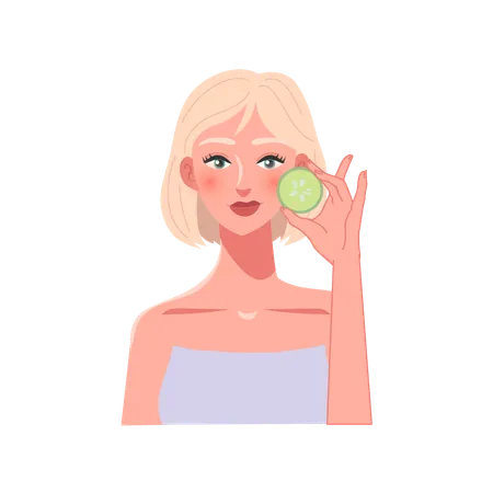 Organic Skincare  Illustration