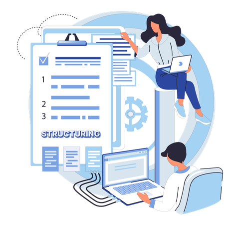 Organizações bem-sucedidas priorizam a melhoria contínua e o fluxo de trabalho eficiente  Ilustração