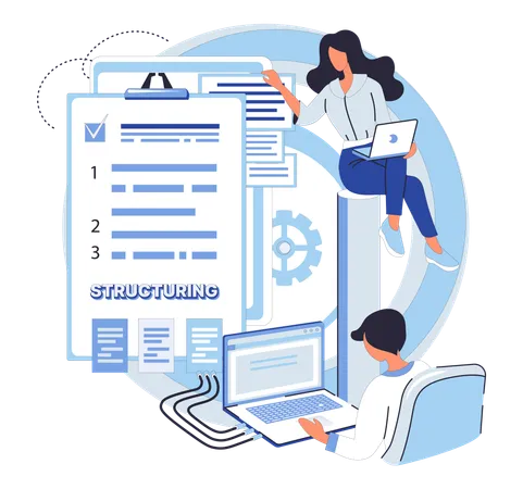 Organizações bem-sucedidas priorizam a melhoria contínua e o fluxo de trabalho eficiente  Ilustração