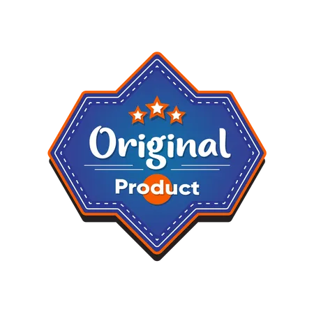 Original product tag  Illustration