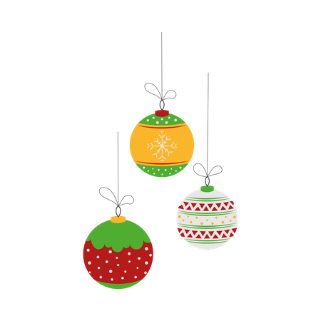 Ornament ball  Illustration