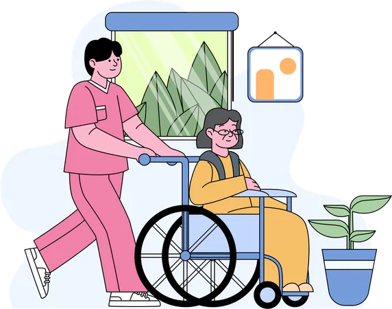 An Orthopedic Surgeon Discusses Treatment Options With A Patient Illustrating Personalized Care And Expert Consultation In A Hospital Setting Illustration