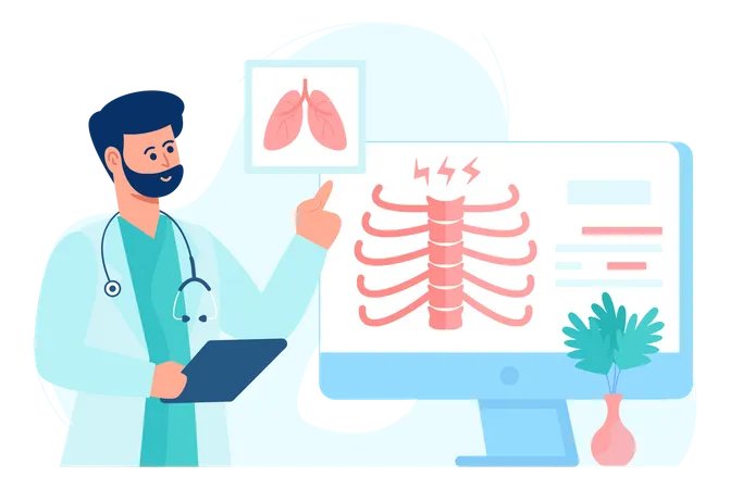 Osteopath  Illustration