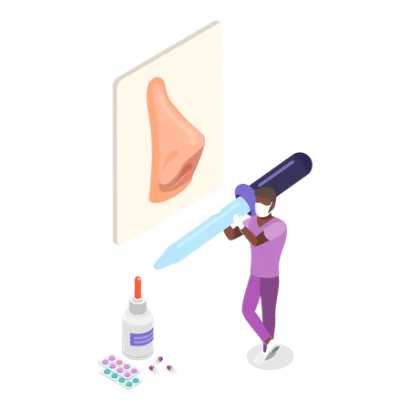 Otolaryngology  Illustration