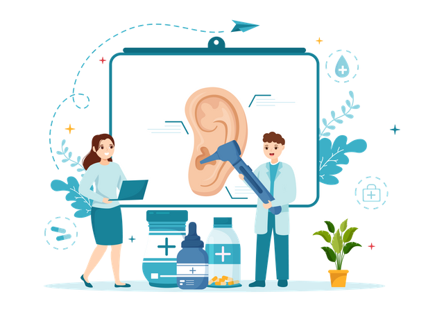 Otorhinolaryngology  Illustration