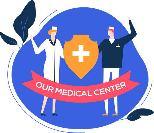 Our medical center  Illustration