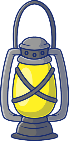 Outdoor Lantern  Illustration