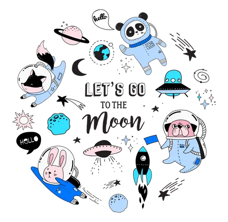 Outer Space  Illustration