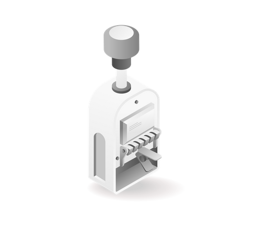 Outil de numération portable technologique  Illustration