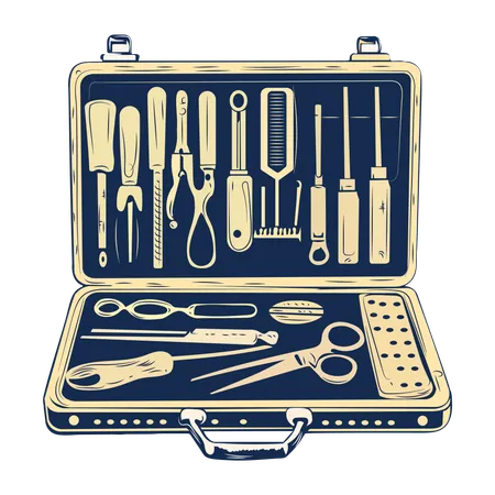 Outils de dissection  Illustration