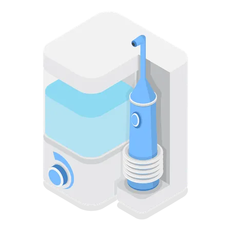 Outils de nettoyage des dents  Illustration