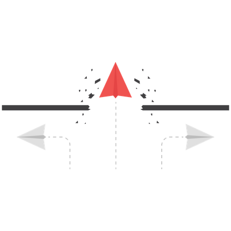 Overcoming obstacles  Illustration