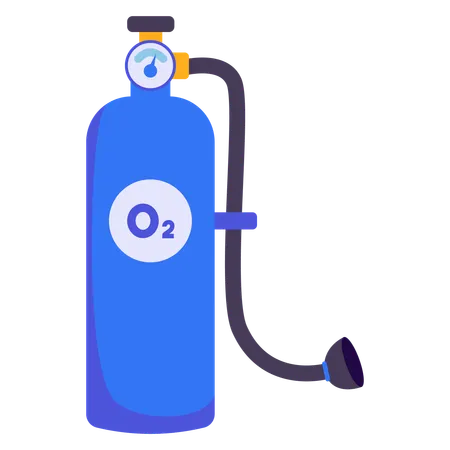 Oxygen Tank  Illustration