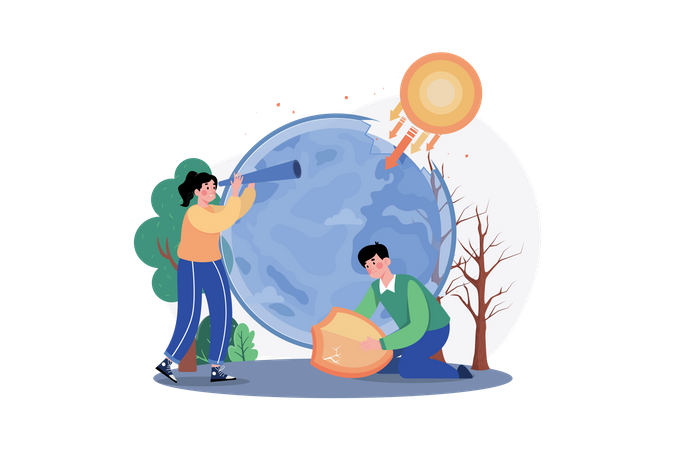 Ozone Holes  イラスト
