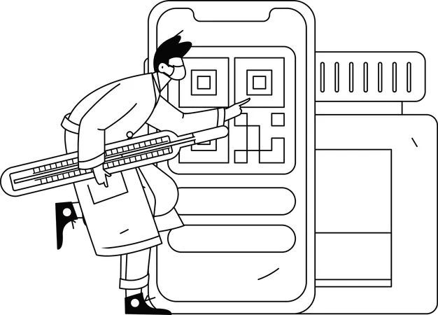 Paciente corre até seguradora para reclamar suas despesas médicas  Ilustração