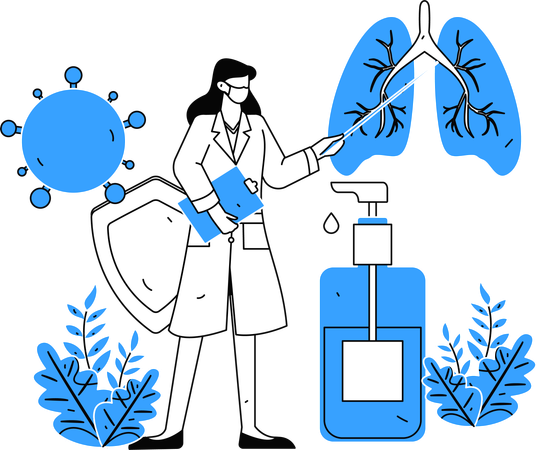 Medicamentos do paciente discutidos com o médico  Ilustração