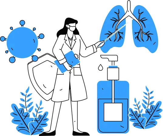 Medicamentos do paciente discutidos com o médico  Ilustração