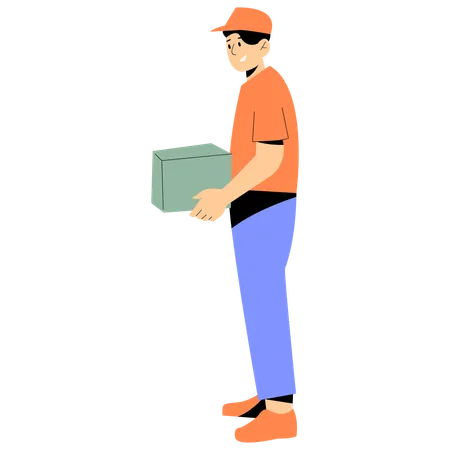 Package delivery  Illustration