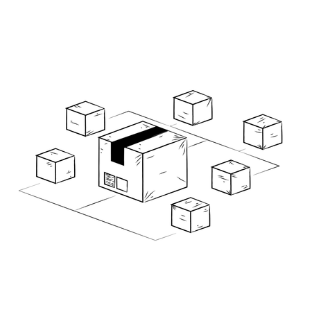 Package distribution  Illustration