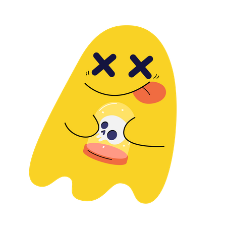 Pacman Ghost  Illustration