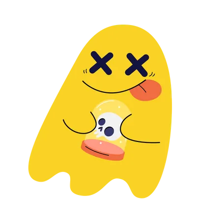 Pacman Ghost  Illustration
