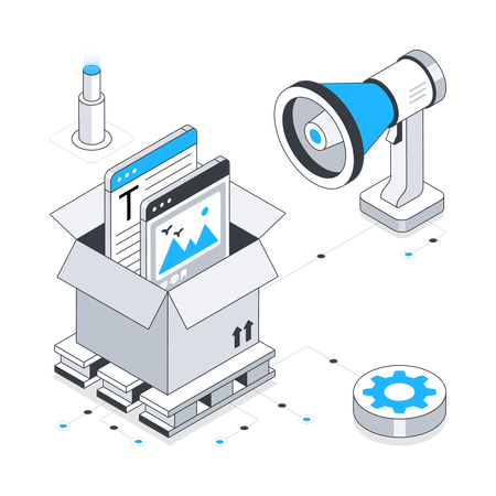 Pacote SEO e marketing SEO  Ilustração