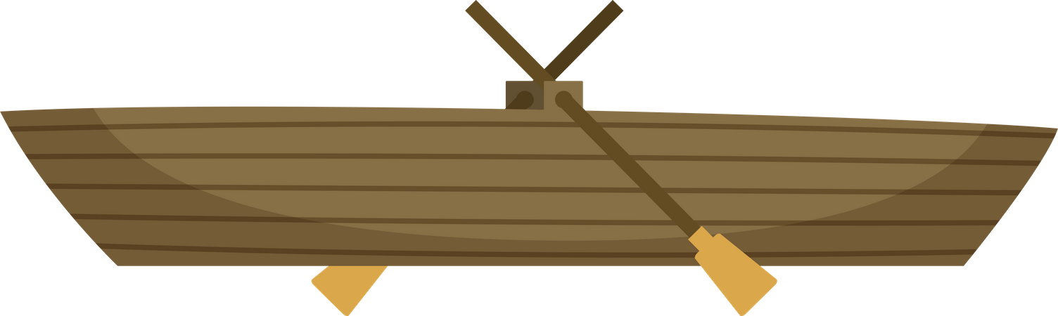 Paddle Boat  Illustration