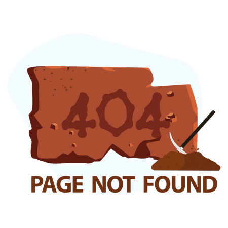 Page Not Found  Illustration