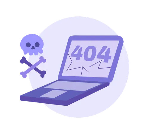 Page Not Found  Illustration
