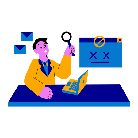 Page Not Found Illustration