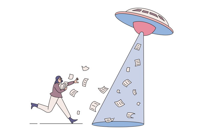Page Not Found  Illustration