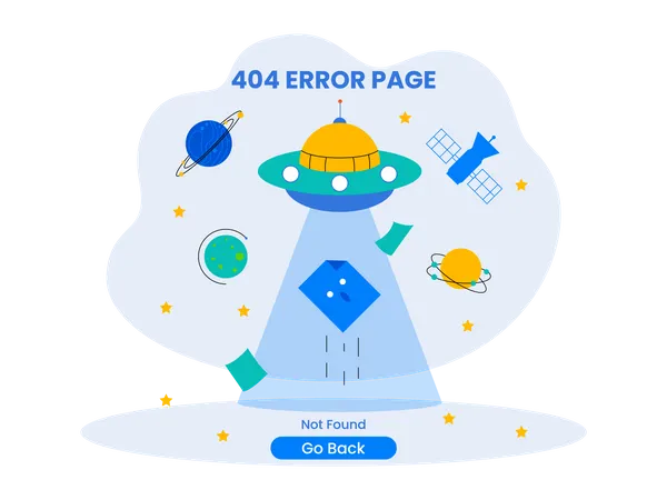 Página de erro 404  Ilustração