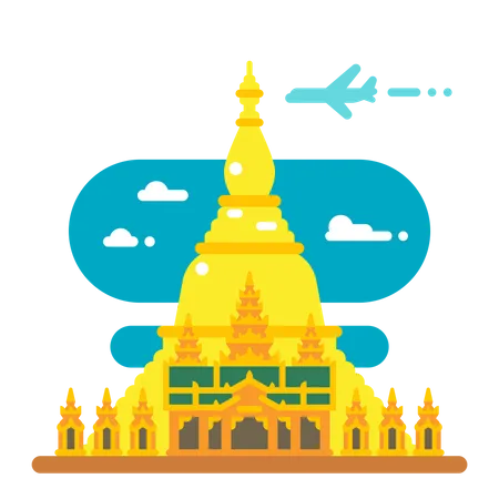 Pagode Shwedagon  Illustration