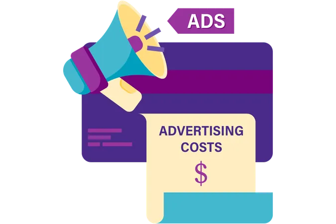 Paid advertising  Illustration