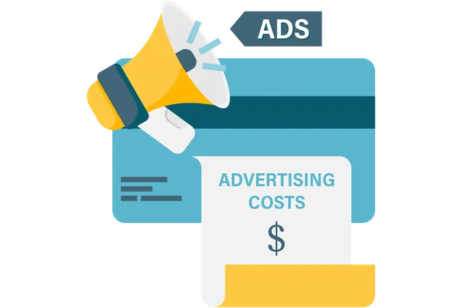 Paid advertising  Illustration