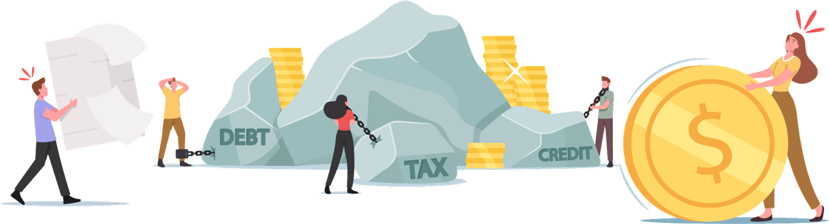 Paiement du prêt  Illustration