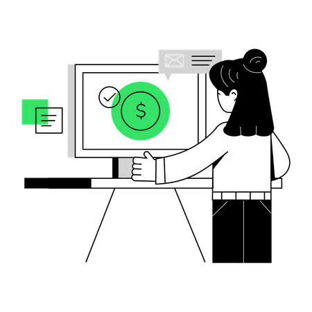 Paiement effectué  Illustration