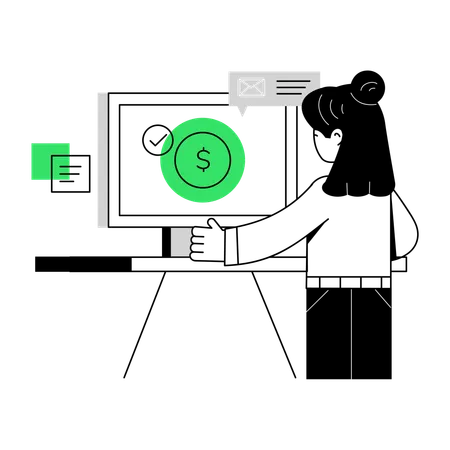 Paiement effectué  Illustration