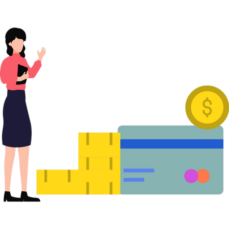 Paiement en ligne  Illustration