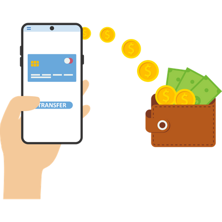 Paiement en ligne  Illustration