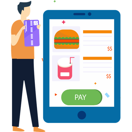 Paiement facile  Illustration